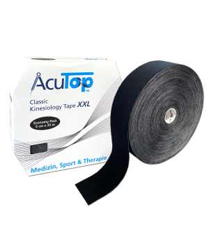 AcuTop kinesio tape 5cm x 35m ZWART