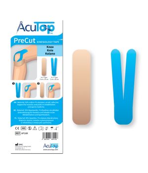 AcuTop Precut Kinesio Tape Knie