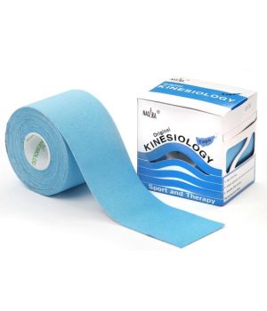 NASARA Kinesio tape 5cm x 5m BLAUW